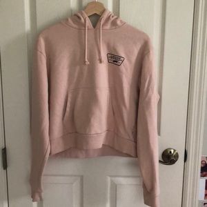 vans cropped hoodie